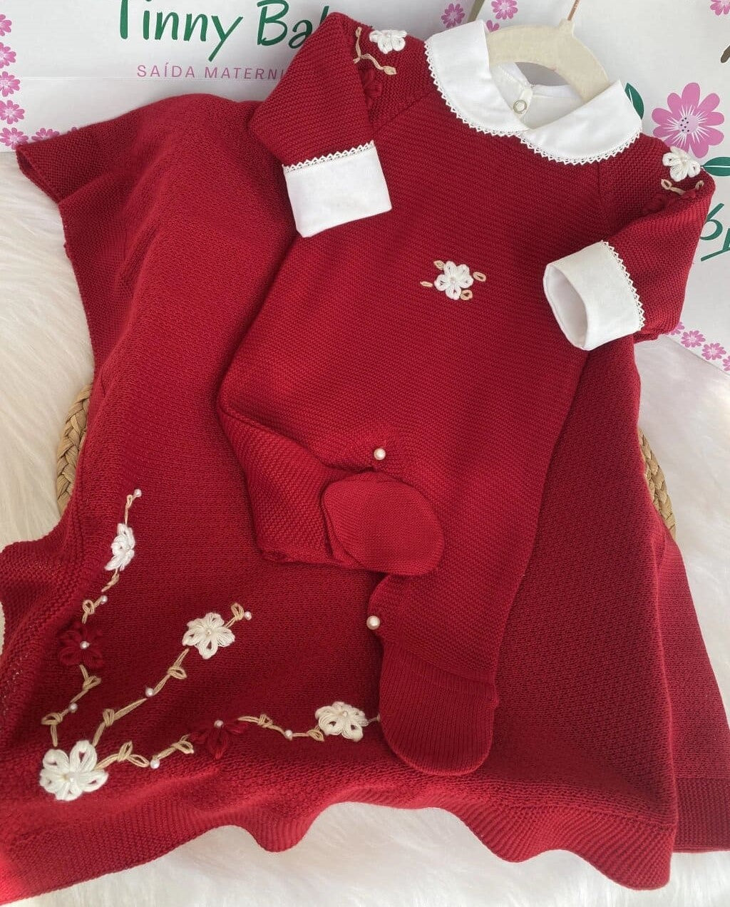 Kit Saída Maternidade Laurinha - Personalize Com o Nome da Sua Princesa