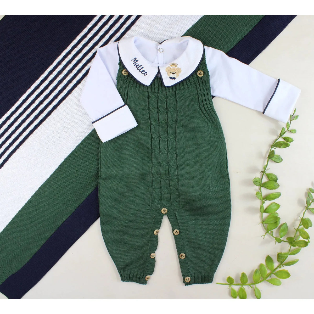 Kit Saída Maternidade Completa Luan | Personalize Com o Nome do Seu Príncipe