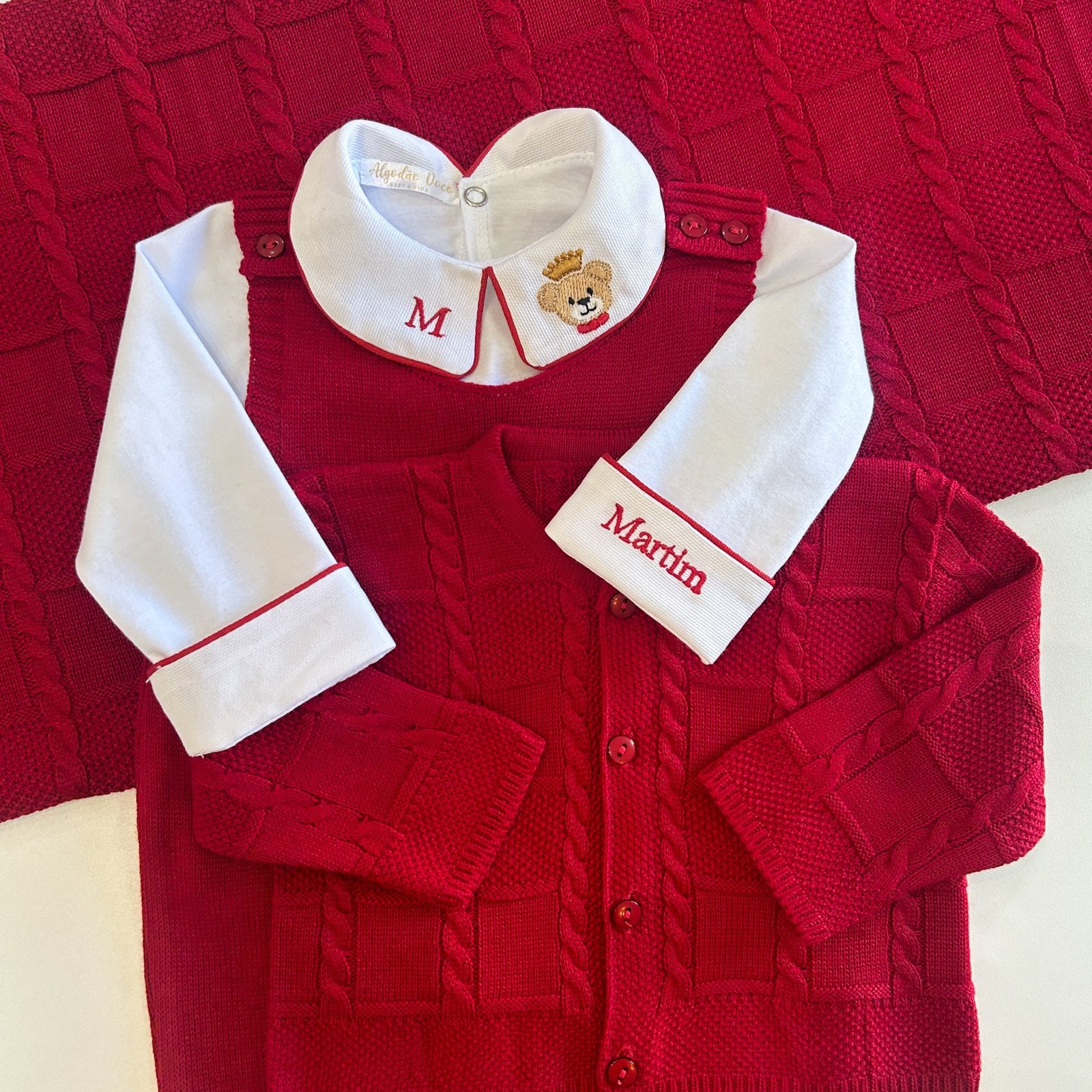 Kit Saída Maternidade Completa Itália | Personalize Com o Nome do Seu Príncipe