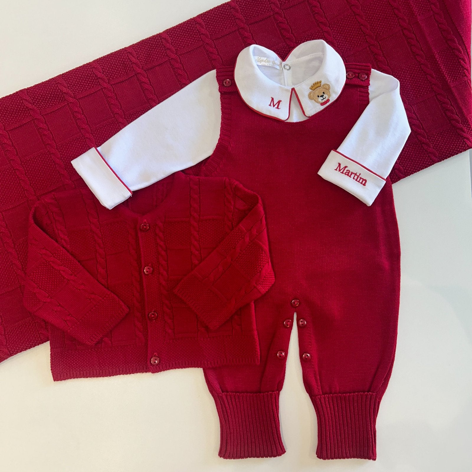 Kit Saída Maternidade Completa Itália | Personalize Com o Nome do Seu Príncipe