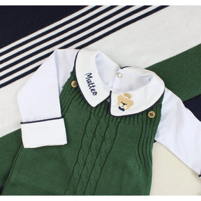 Kit Saída Maternidade Completa Luan | Personalize Com o Nome do Seu Príncipe