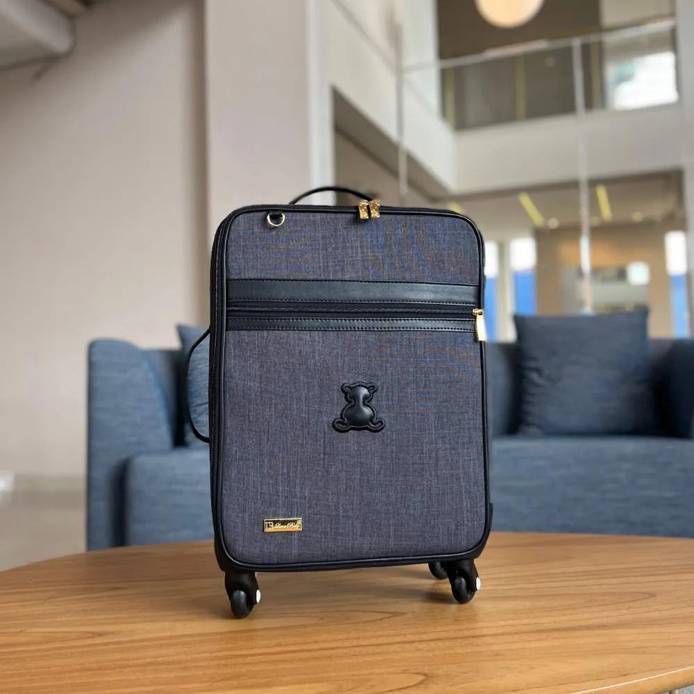 Kit Baby 4 Personalizado | Linho Preto I Preto