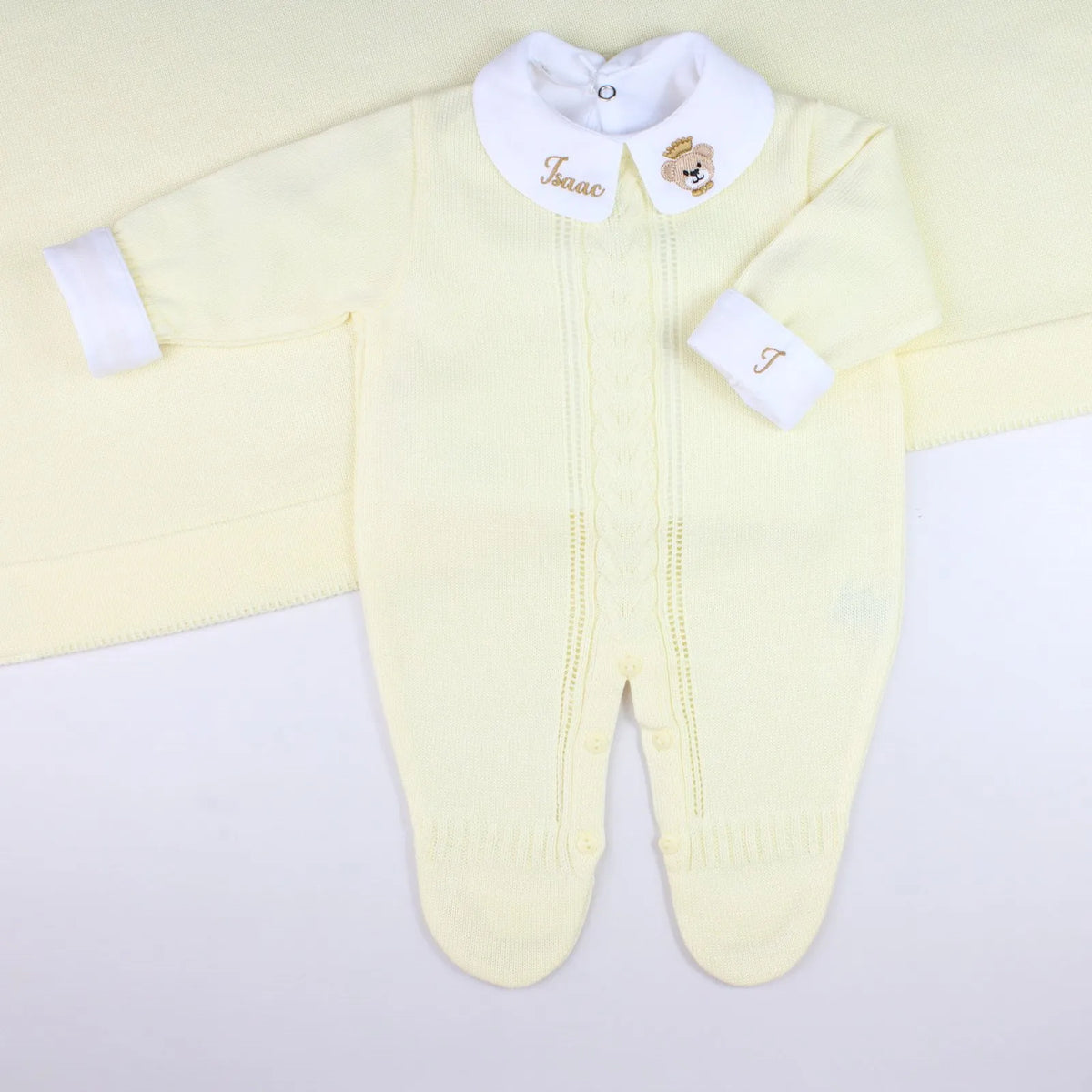 Kit Saída Maternidade Completa Londres | Personalize Com o Nome do Seu Príncipe