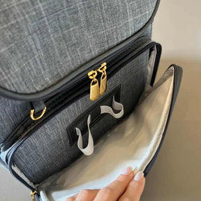 Kit Baby 4 Personalizado - Linho Cinza I Grafite