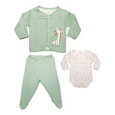 Kit 2 Conjuntos Body, Culote e Casaco Nilly Baby