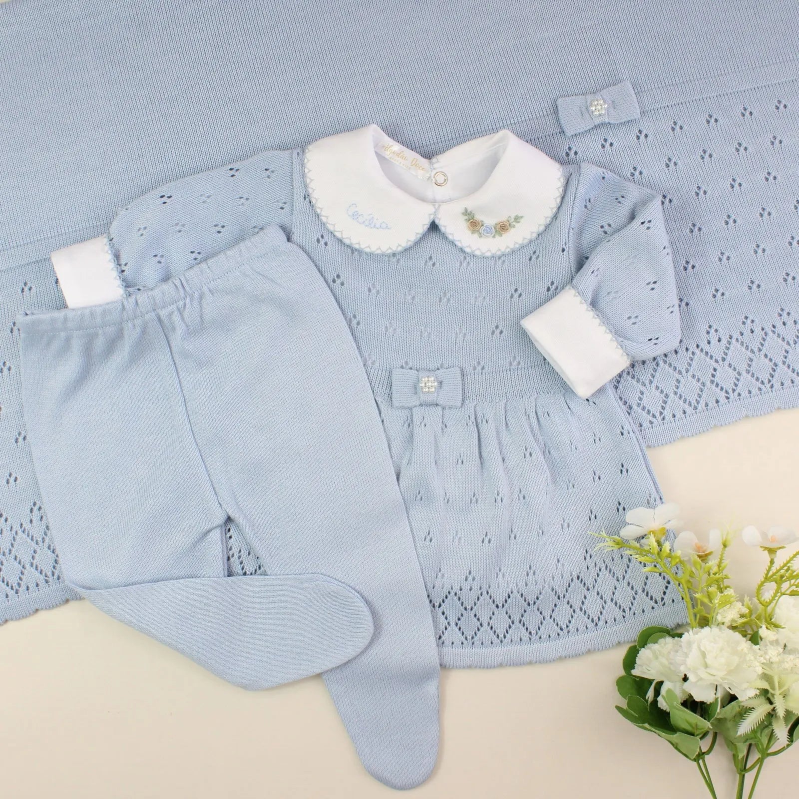 Kit Saída Maternidade Stéphane - Personalize Com o Nome da Sua Princesa