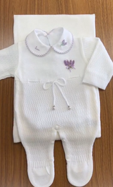 Kit Saída Maternidade Branca - Personalize Com o Nome da Sua Princesa