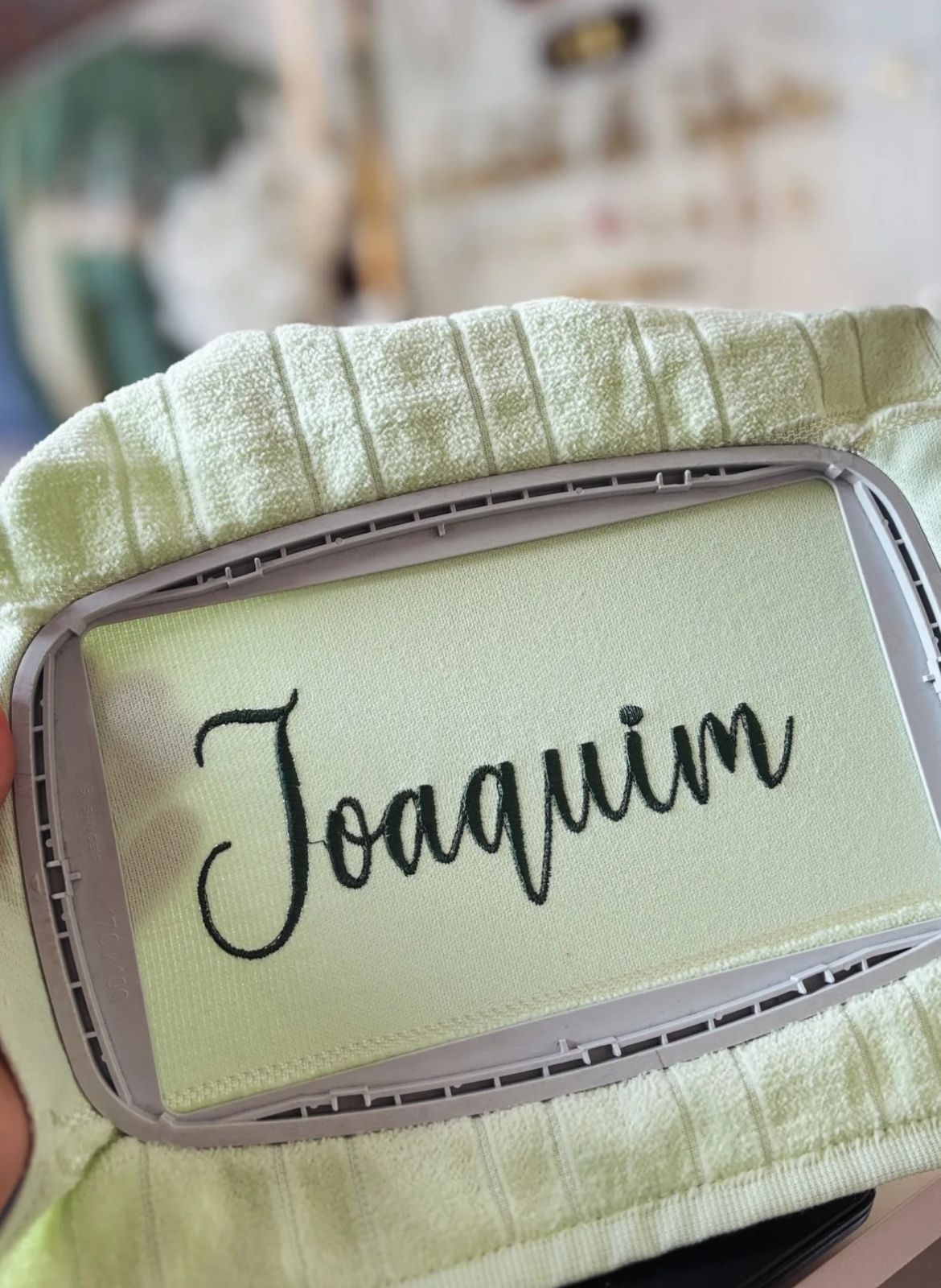 Bordado Personalizado Grátis!