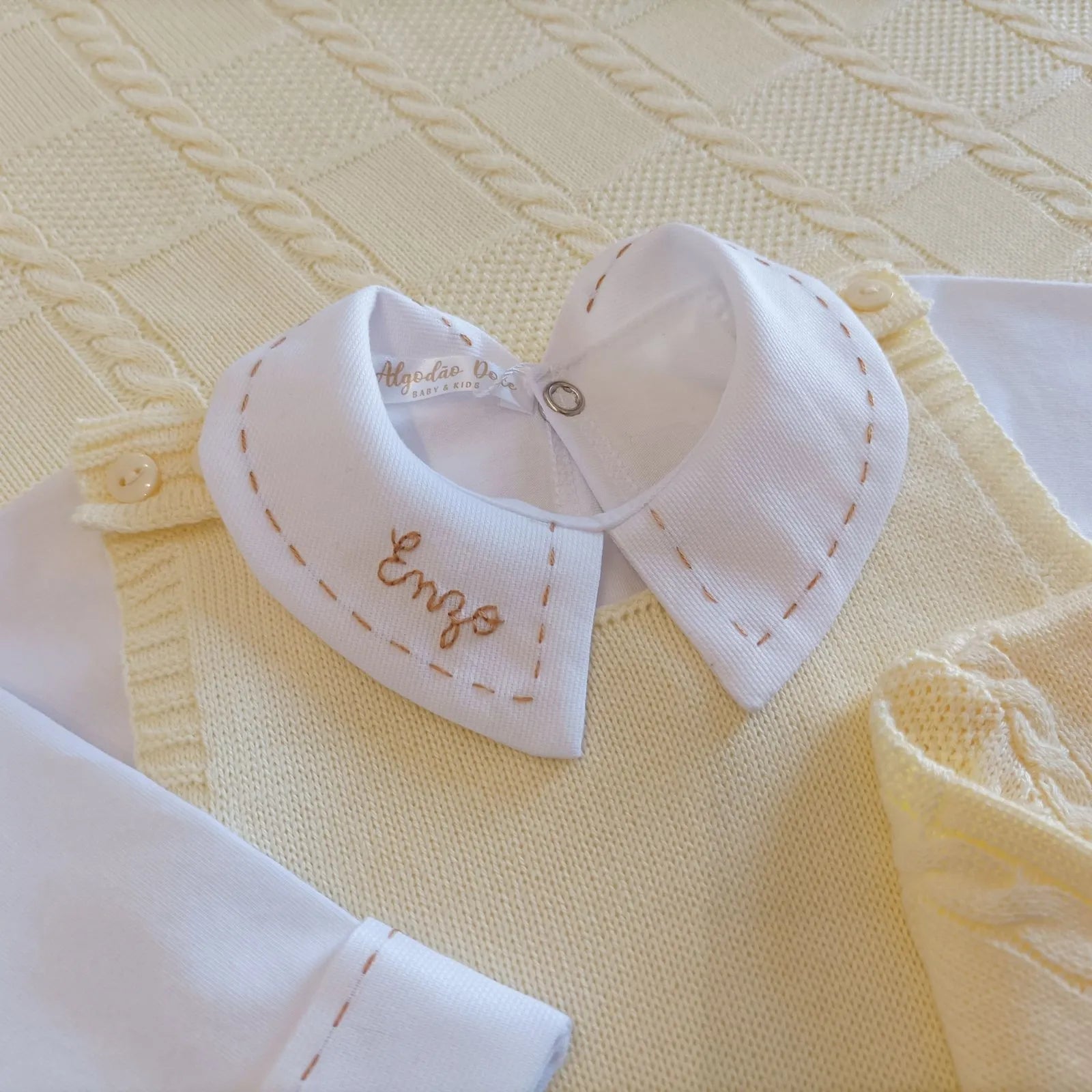 Kit Saída Maternidade Completa Itália | Personalize Com o Nome do Seu Príncipe