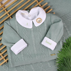 Kit Saída Maternidade Completa Bryan| Personalize Com o Nome do Seu Príncipe