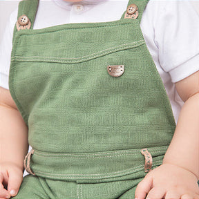 KIT Macacões Curto Paraíso - Verde