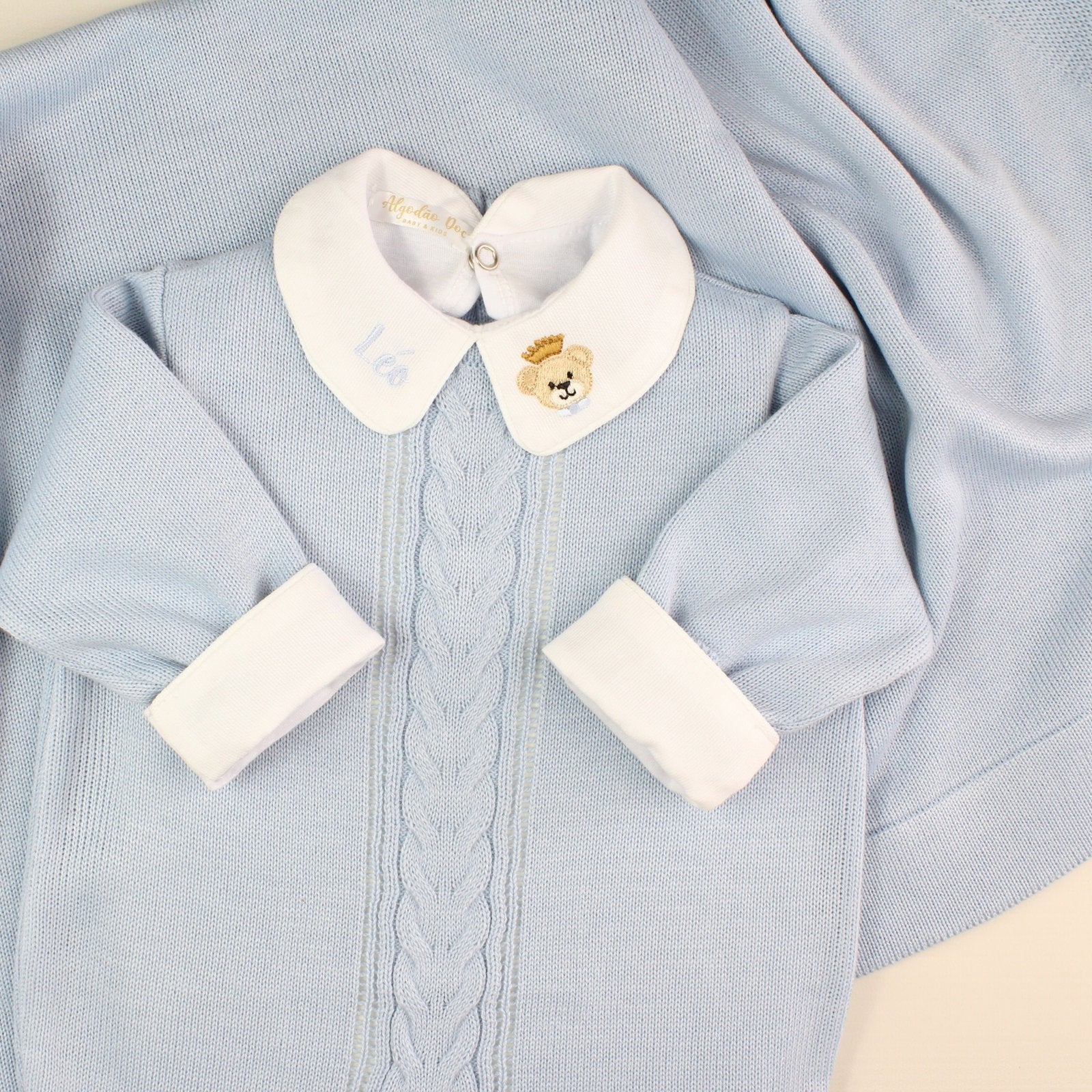 Kit Saída Maternidade Completa Londres | Personalize Com o Nome do Seu Príncipe