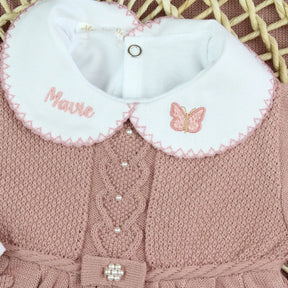 Kit Saída Maternidade Nicole Body bordado- Personalize Com o Nome da Sua Princesa