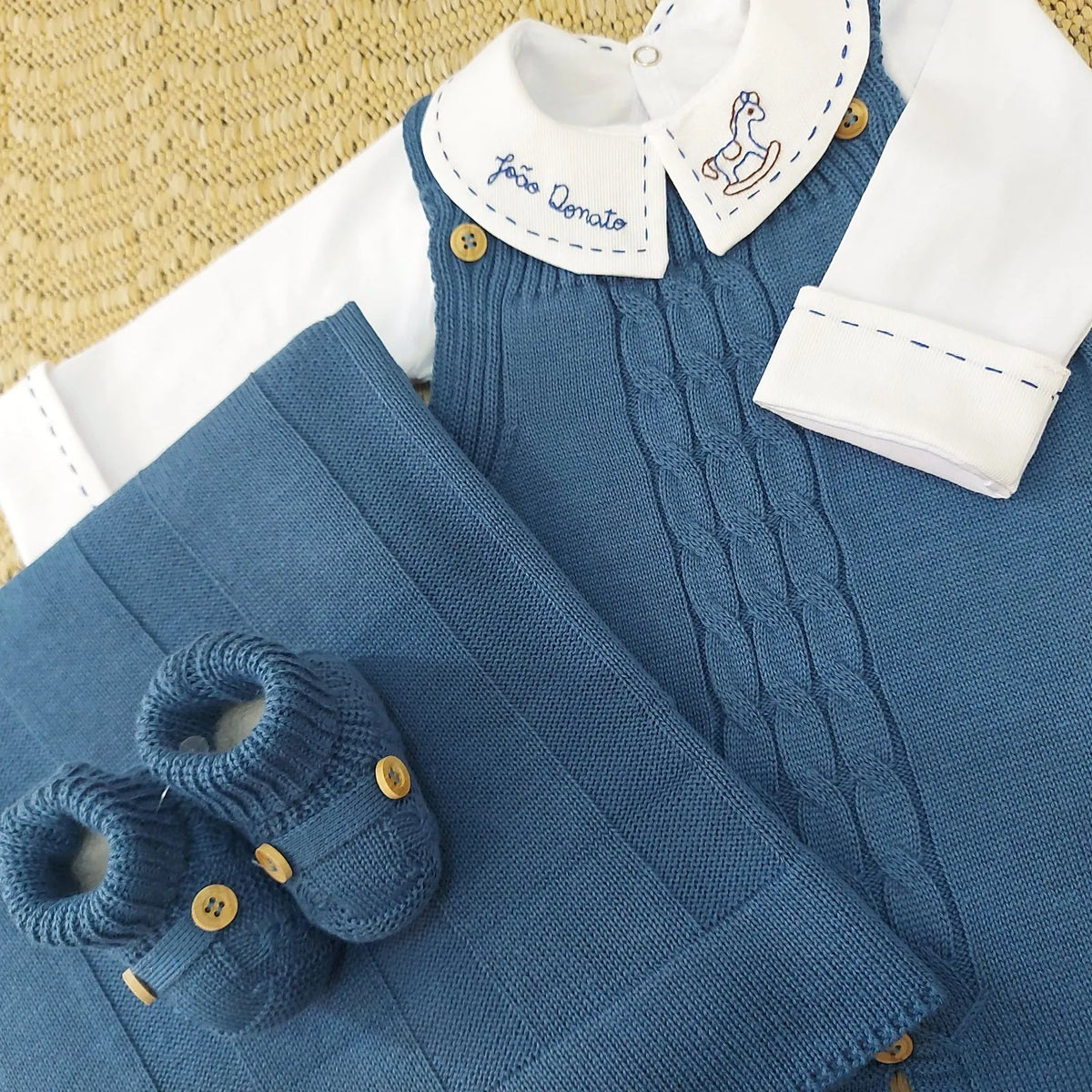 Kit Saída Maternidade Completa Caio | Personalize Com o Nome do Seu Príncipe