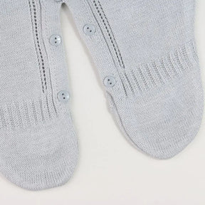 Saída De Maternidade Masculina Bebê Cinza