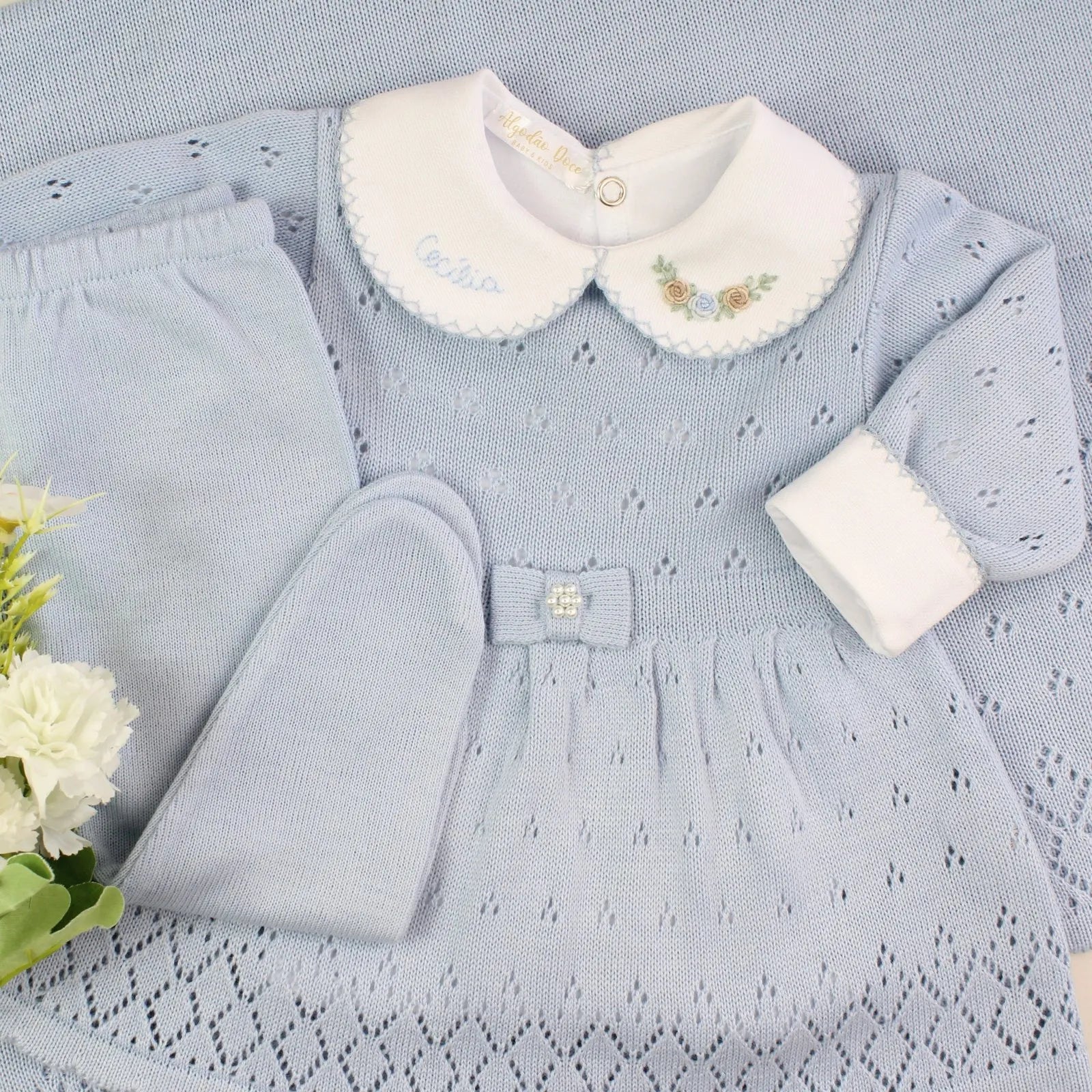 Kit Saída Maternidade Stéphane - Personalize Com o Nome da Sua Princesa