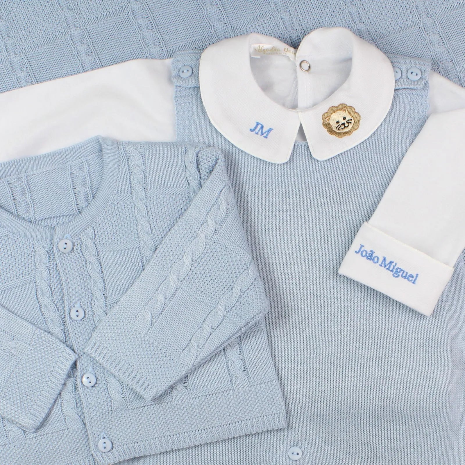 Kit Saída Maternidade Completa Itália | Personalize Com o Nome do Seu Príncipe