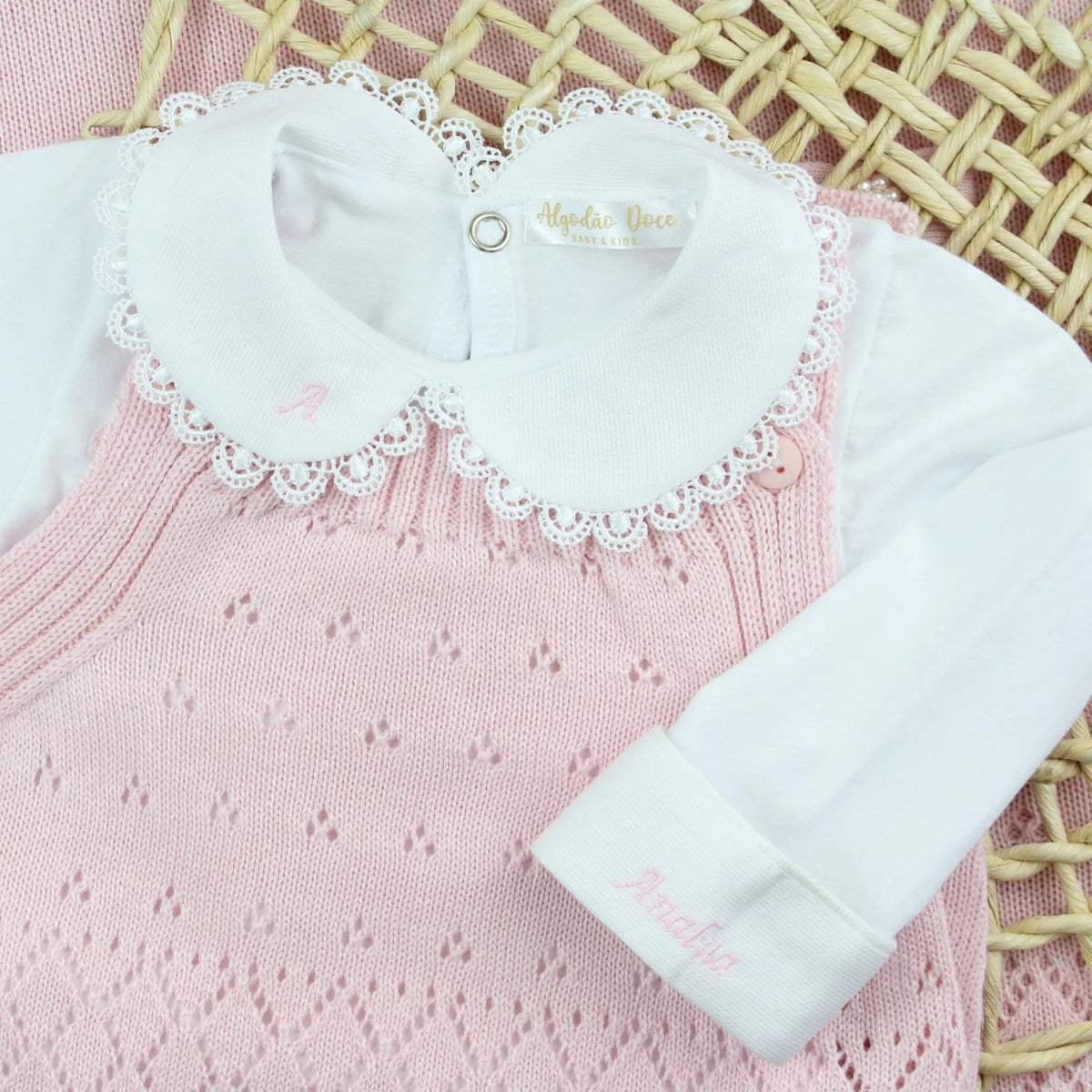 Kit Saída Maternidade Flávia - Personalize Com o Nome da Sua Princesa