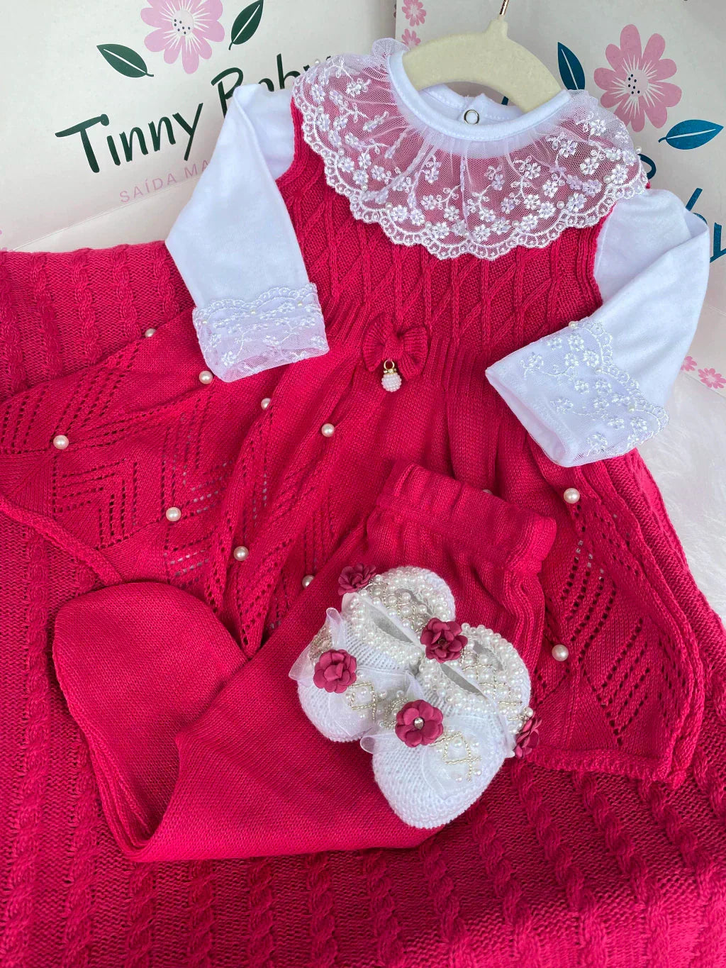 Kit Saída Maternidade Lua - Personalize Com o Nome da Sua Princesa