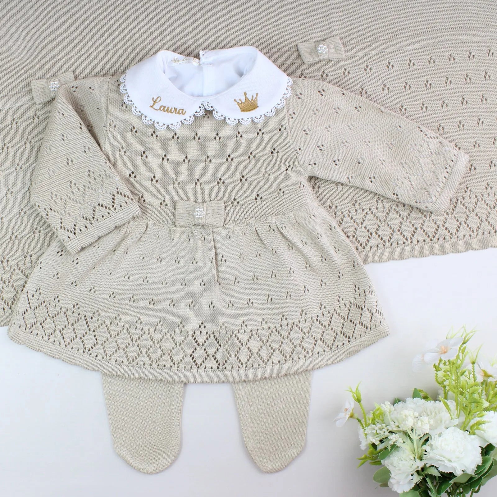 Kit Saída Maternidade Stéphane - Personalize Com o Nome da Sua Princesa