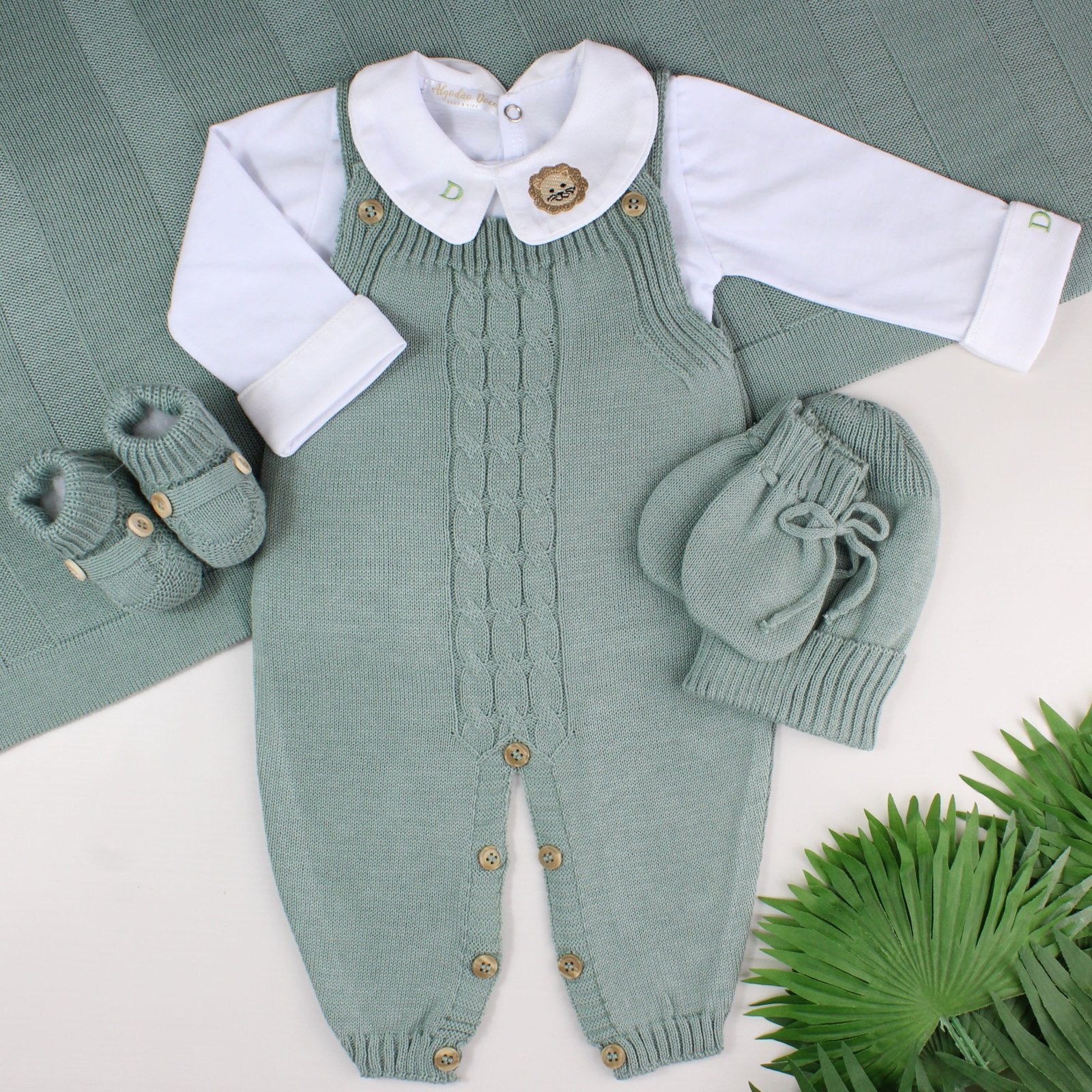 Kit Saída Maternidade Completa Caio | Personalize Com o Nome do Seu Príncipe