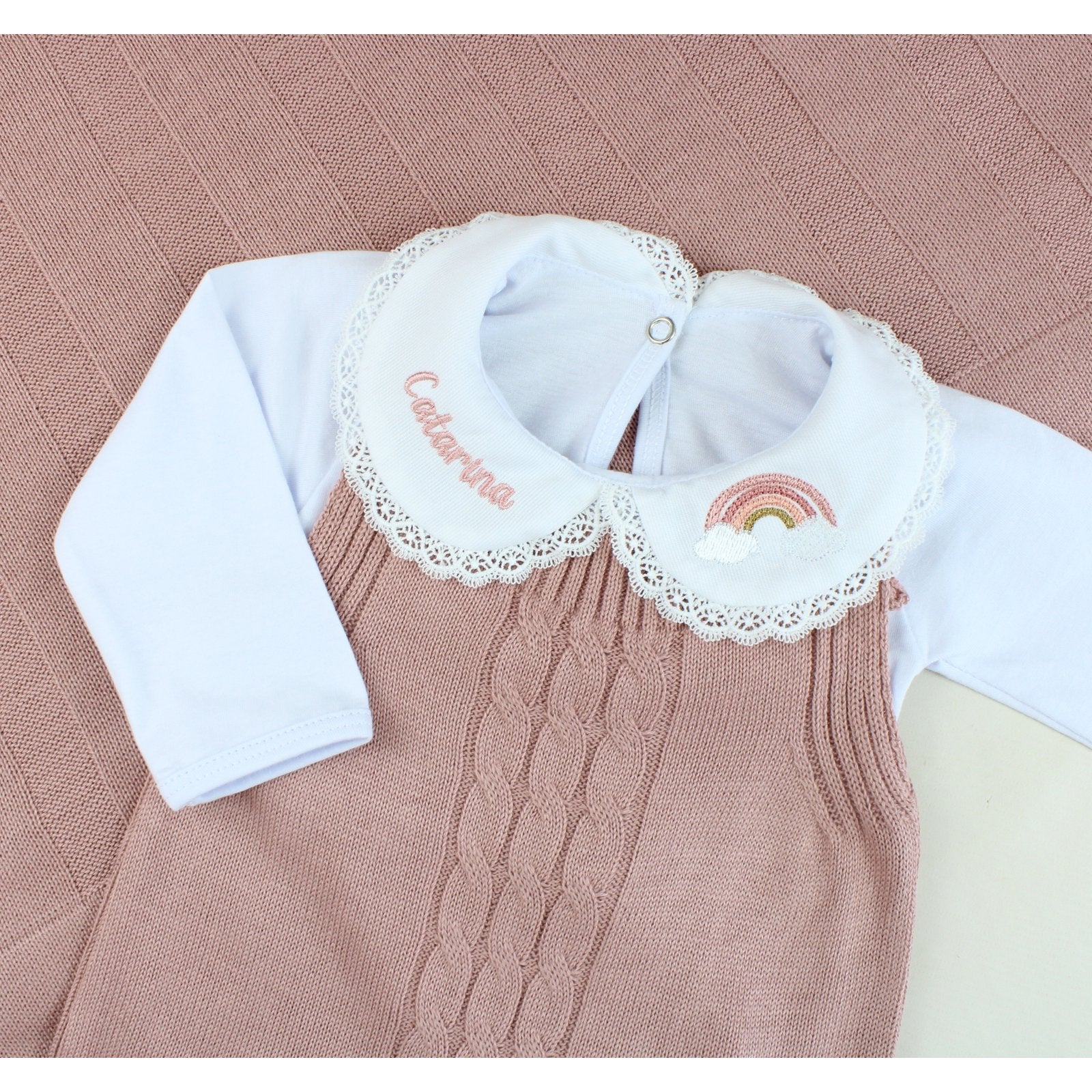 Kit Saída Maternidade Laura- Personalize Com o Nome da Sua Princesa