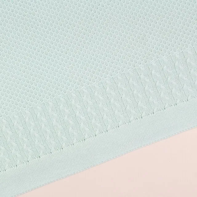 Saída De Maternidade Masculina Bebê Verde Água