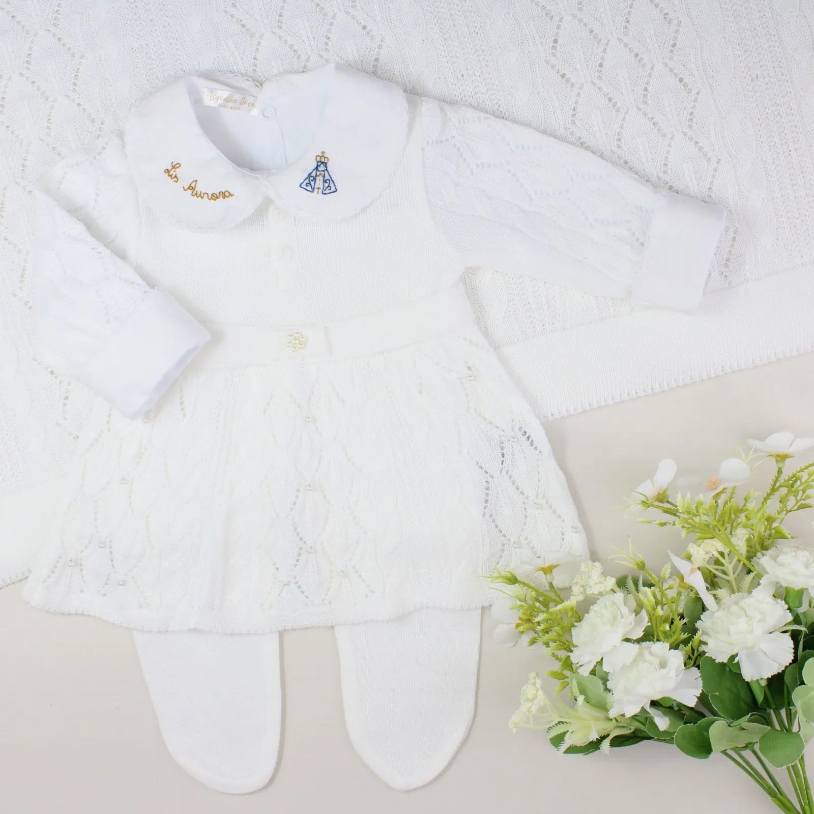 Kit Saída Maternidade Larissa - Personalize Com o Nome da Sua Princesa