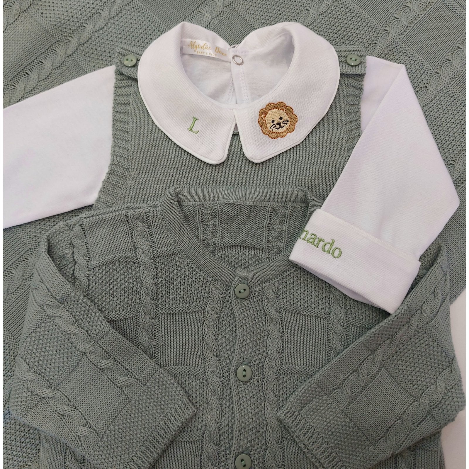 Kit Saída Maternidade Completa Itália | Personalize Com o Nome do Seu Príncipe