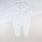 Saída De Maternidade Masculina Bebê  Branco