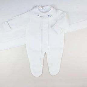 Saída De Maternidade Masculina Bebê  Branco