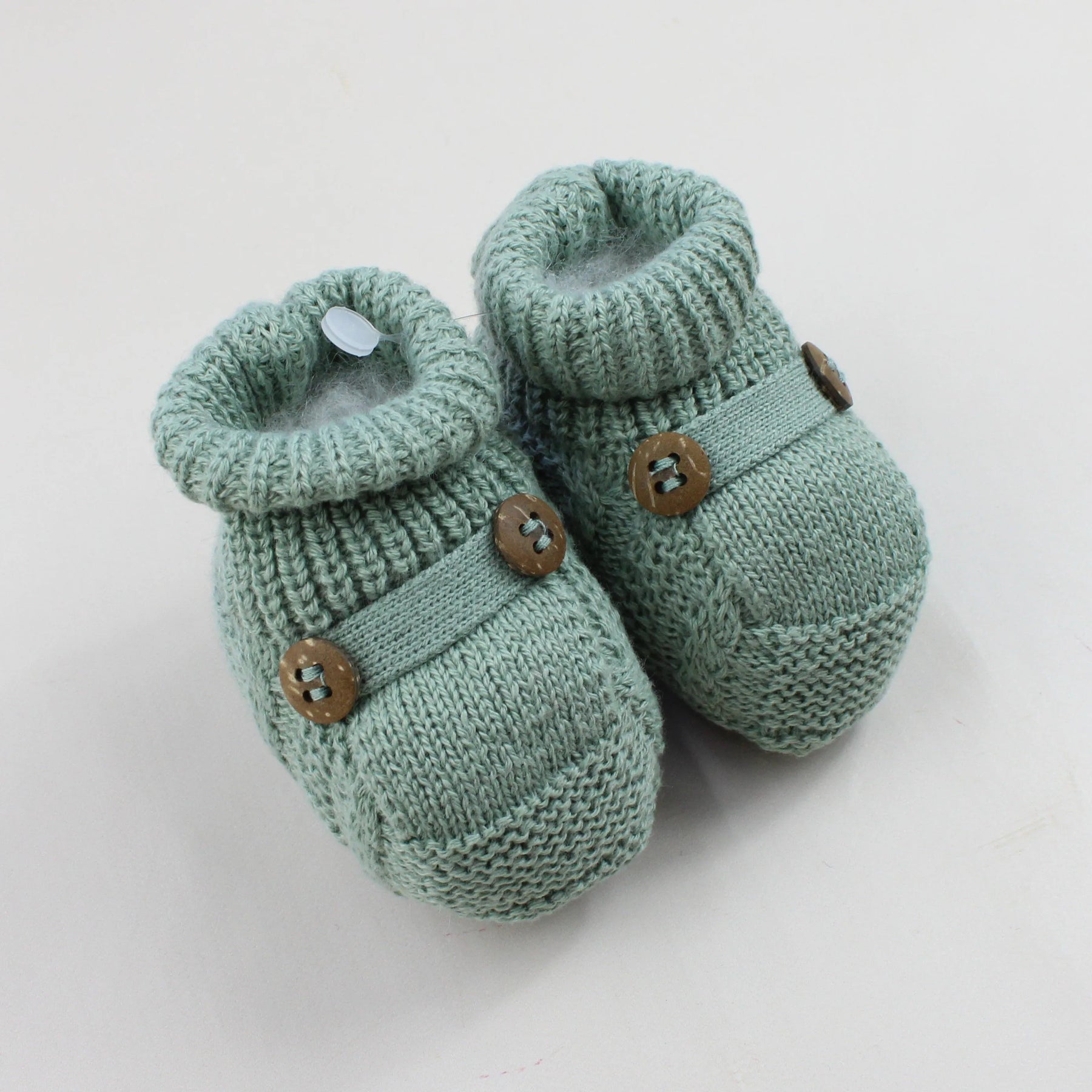 Saída De Maternidade Masculina Bebê Tricô Verde Maré