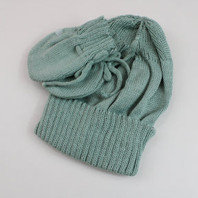 Saída De Maternidade Masculina Bebê Tricô Verde Maré