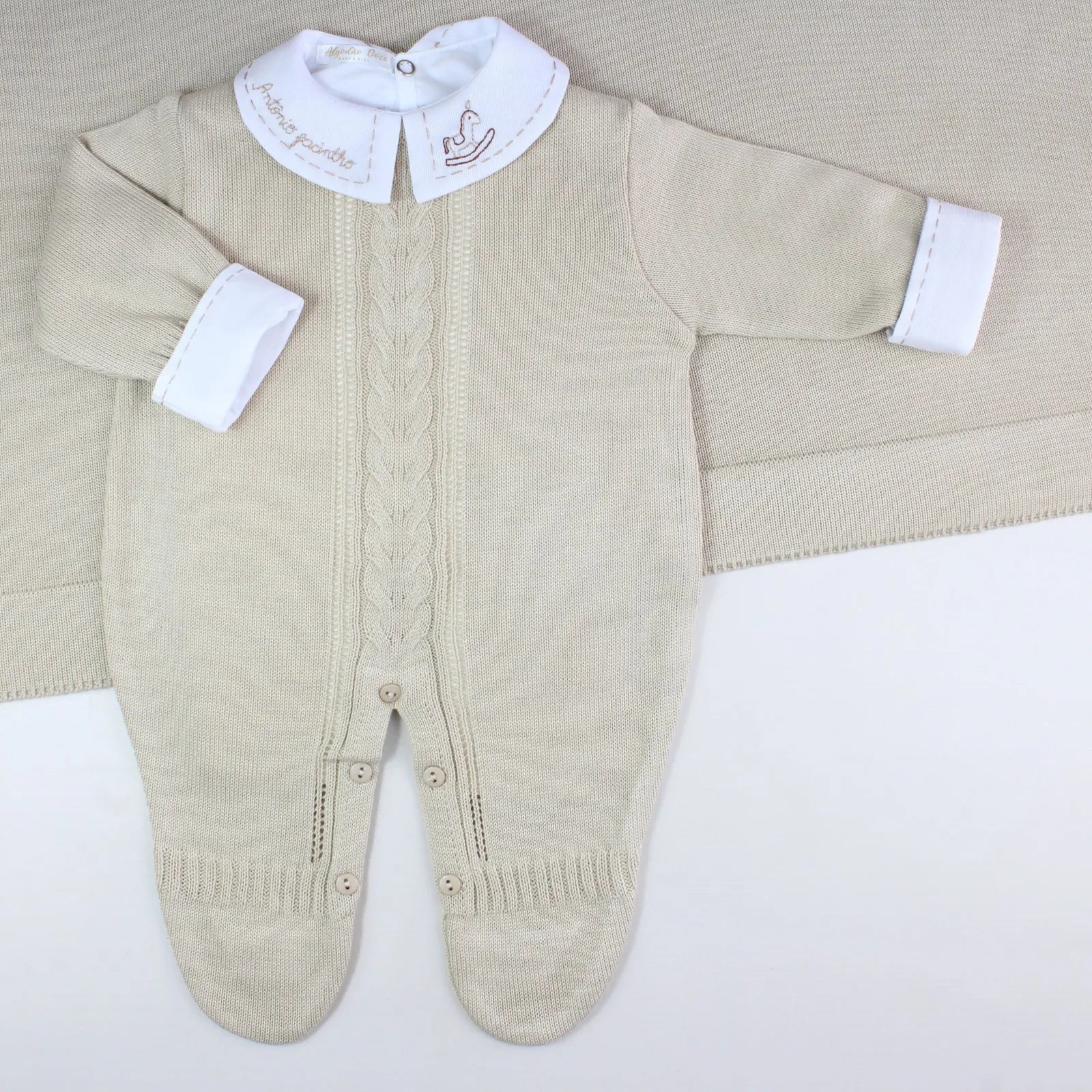 Kit Saída Maternidade Completa Londres | Personalize Com o Nome do Seu Príncipe