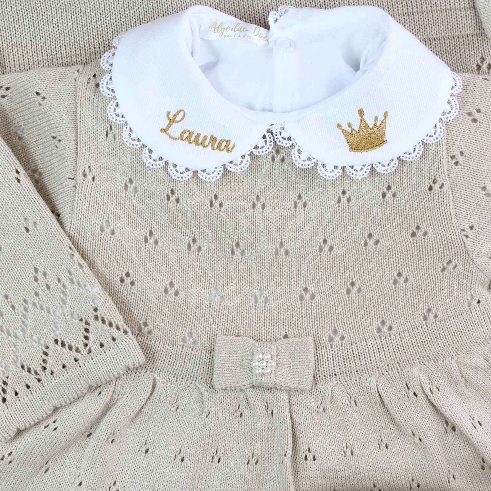 Kit Saída Maternidade Stéphane - Personalize Com o Nome da Sua Princesa